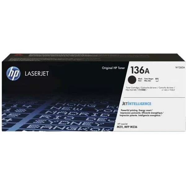 HP 136A Black Original LaserJet Toner Cartridge