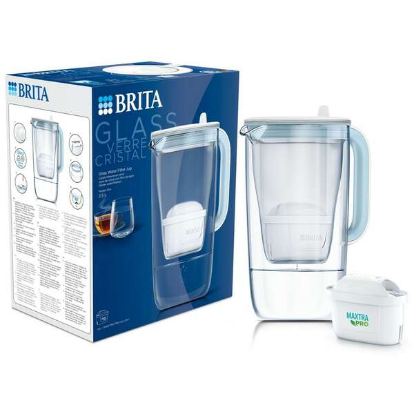 BRITA 2.5 ONE LED 4W MX PRO GLASS JUG