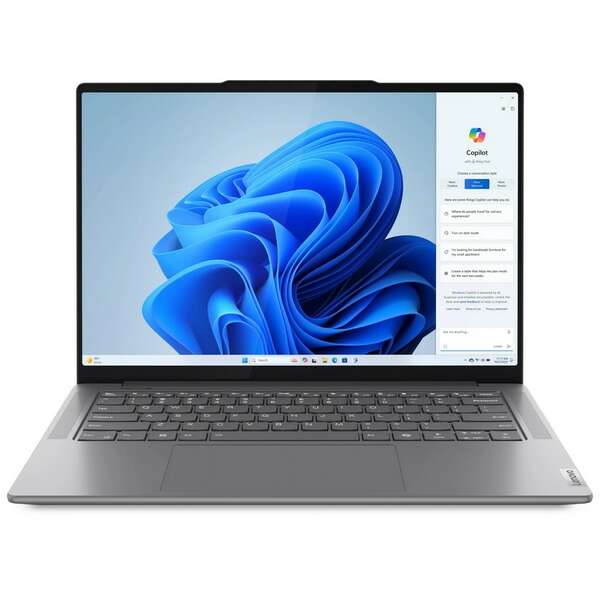 Lenovo Yoga Pro 7 14IMH9 (Luna Grey, Aluminium) Intel Ultra 7 155H, 32GB DDR5, 1TB-NVMe, 14.5inch 3K (3072x1920) IPS TOUCH, Intel-ARC-Graphics, WiFi,  1.59kg, DOS (83E2004JYA)