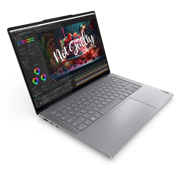 Lenovo Yoga Pro 7 14IMH9 (Luna Grey, Aluminium) Intel Ultra 7 155H, 32GB DDR5, 1TB-NVMe, 14.5inch 3K (3072x1920) IPS TOUCH, Intel-ARC-Graphics, WiFi,  1.59kg, DOS (83E2004JYA)