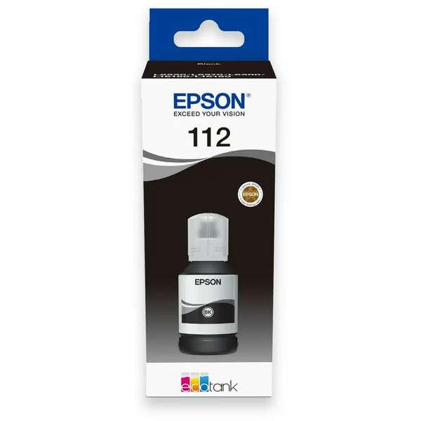 Epson 112 Mastilo Original Crno Black