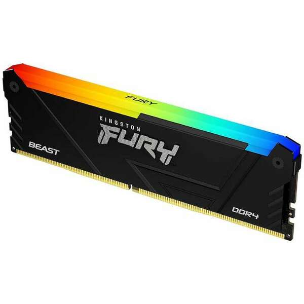 KINGSTON DIMM DDR4 8GB 3200MT/s KF432C16BB2A/8 Fury Beast RGB Black