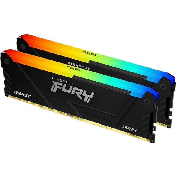 KINGSTON DIMM DDR4 16GB (2x8GB kit) 3200MT/s KF432C16BB2AK2/16 Fury Beast RGB