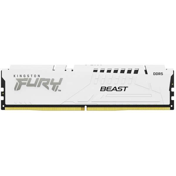 KINGSTON DIMM DDR5 16GB 6800MT/s KF568C34BW-16 FURY Beast White XMP