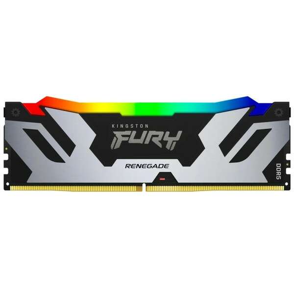 KINGSTON DIMM DDR5 32GB (2x16GB kit) 8000MT/s KF580C38RSAK2-32 FURY Renegade Silver RGB XMP