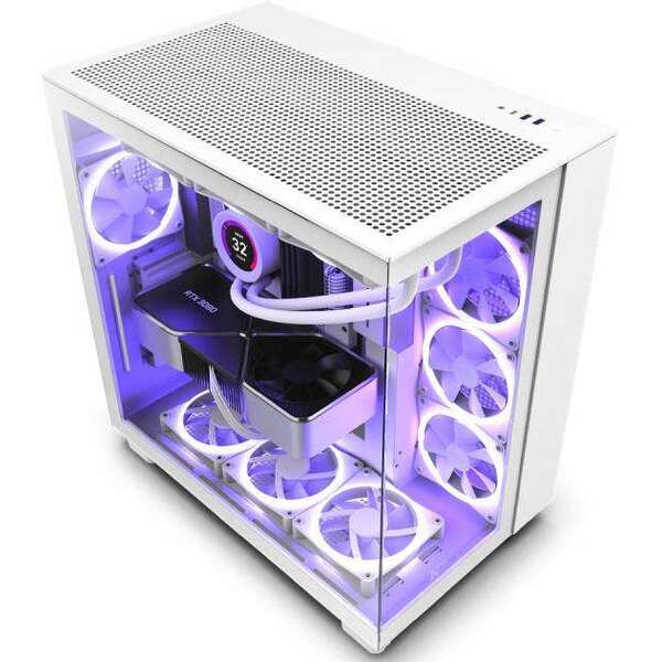 NZXT H9 Flow belo (CM-H91FW-01)