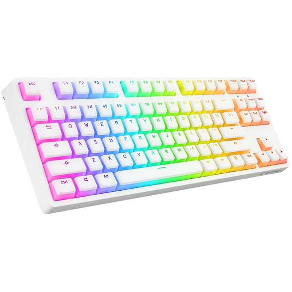 RAMPAGE KB-R136 GHOST White