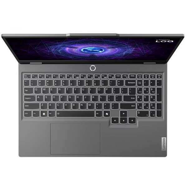 Lenovo LOQ 15IAX9I (Luna Grey) 15.6inch FHD IPS, Intel Core i5 12450HX, 16GB DDR5, 512GB SSD, Intel-Arc-A530M/4G GLan, DOS (83FQ003HYA/16G)