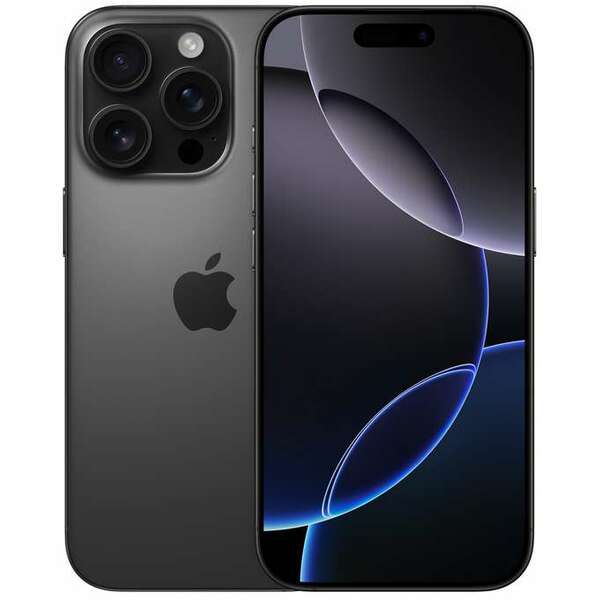 APPLE iPhone 16 Pro 128GB Black Titanium mynd3sx/a