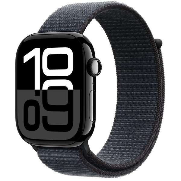 APPLE Watch S10 GPS 42mm Jet Black Alu Case with Ink Sport Loop mwwg3qv/a