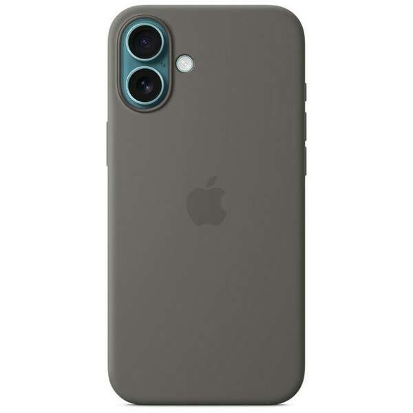 APPLE iPhone 16 Plus Silicone Case with MagSafe Stone Gray myyc3zm/a