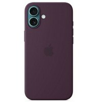 APPLE iPhone 16 Plus Silicone Case with MagSafe Plum myyd3zm / a