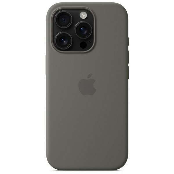 APPLE iPhone 16 Pro Silicone Case with MagSafe Stone Gray myyl3zm/a