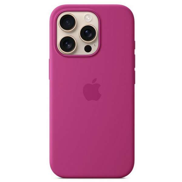 APPLE iPhone 16 Pro Silicone Case with MagSafe Fuchsia myyn3zm/a