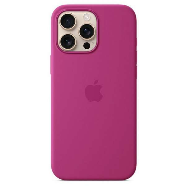 APPLE iPhone 16 Pro Max Silicone Case with MagSafe Fuchsia myyx3zm/a