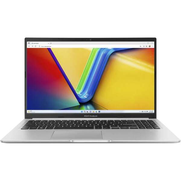 ASUS VivoBook M1502YA-BQ086 15.6 inch IPS FHD, Ryzen 7-7730U, 16GB, 1TB SSD, DOS, srebrna