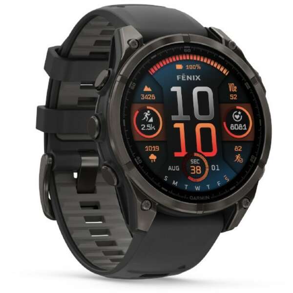 GARMIN Fenix 8 Sapphire Black