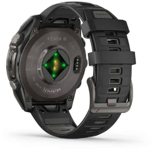 GARMIN Fenix 8 Sapphire Black