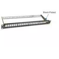 MIRSAN MR.19P24P1U.01 Patch panel 19/1U sa 24 slotova ,bez modula