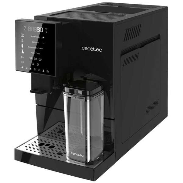 CECOTEC Cremmaet Compactccino Black Silver