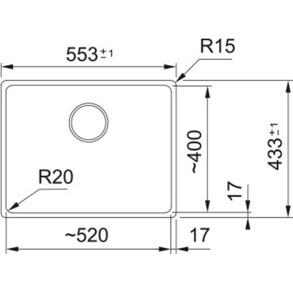 FRANKE-IT MRG 110-52 crna