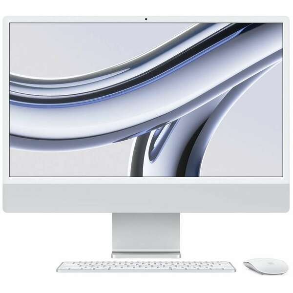 APPLE IMAC 24: SILVER/M3 8C CPU/8C GPU/8GB/256GB-CRO mqr93cr/a 