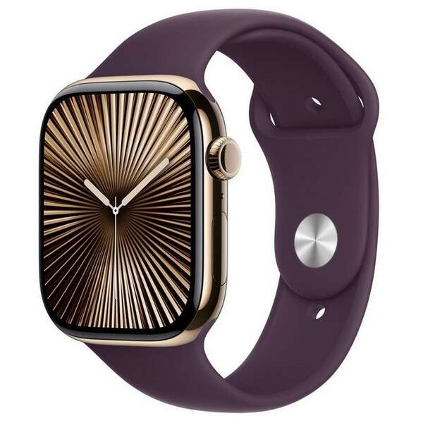 APPLE Watch 46mm Sport Band Plum Sport Band - M/L (Seasonal) mxlu3zm/a