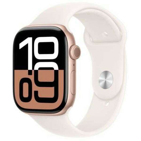 APPLE Watch 46mm Sport Band Light Blush Sport Band - S/M mxm83zm/a