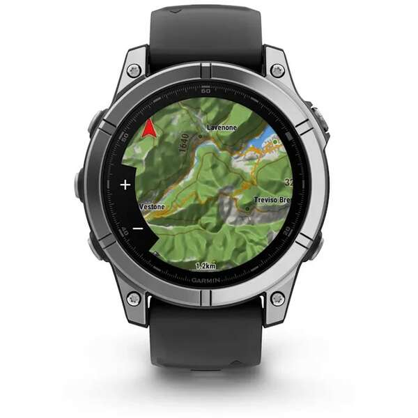 GARMIN Fenix E Stainless Steel Graphite