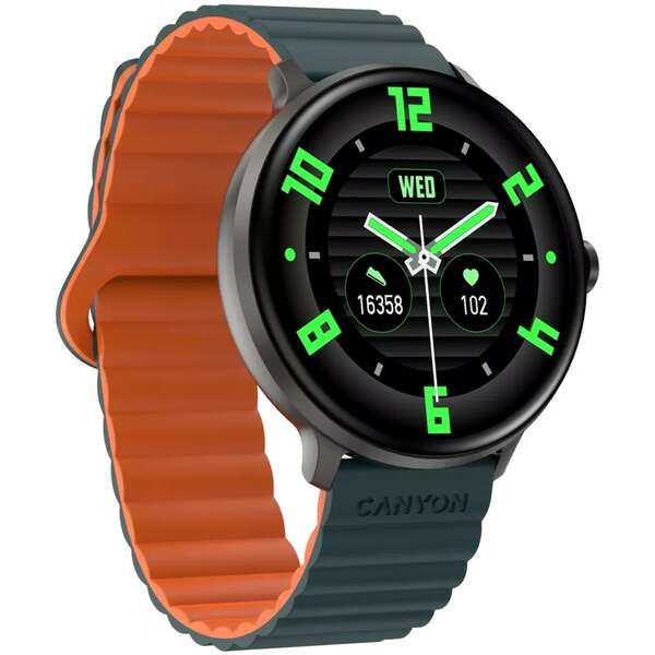 CANYON Smart Watch Jacky CNS-SW69BG Green Orange