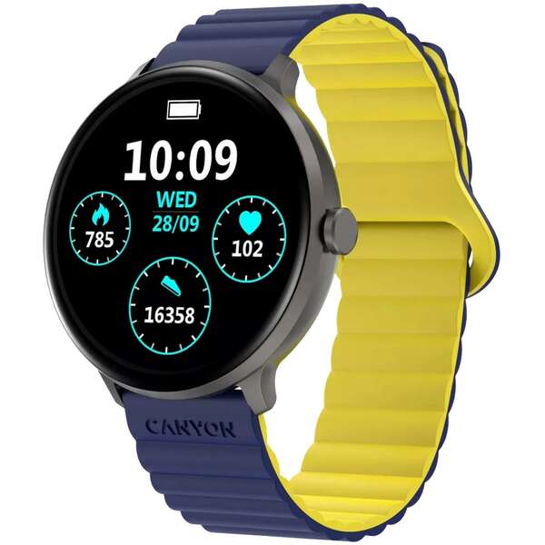 CANYON Smart Watch Jacky CNS-SW69BL Blue Yellow