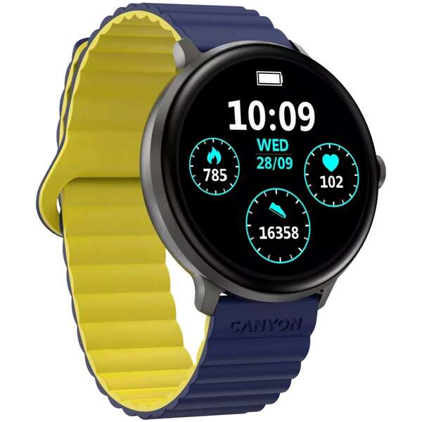 CANYON Smart Watch Jacky CNS-SW69BL Blue Yellow