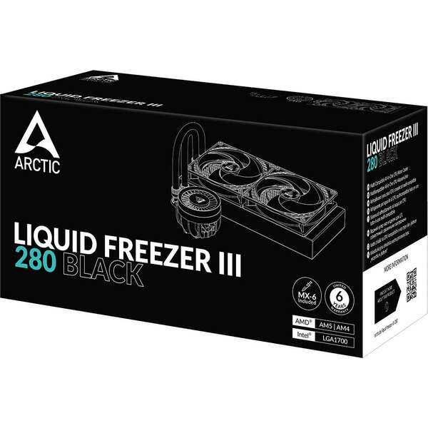 ARCTIC Liquid Freezer III 280 black