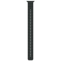 APPLE Watch 49mm Band Black Ocean Band Extension - Natural Titanium Finish mxtm3zm / a