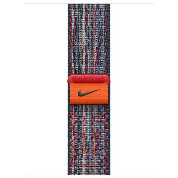 APPLE Watch 46mm Nike Sport Loop Blue Red Nike Sport Loop mxu43zm/a