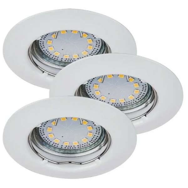 RABALUX Lite LED ugradni spot GU10 3x3W 3000K beli