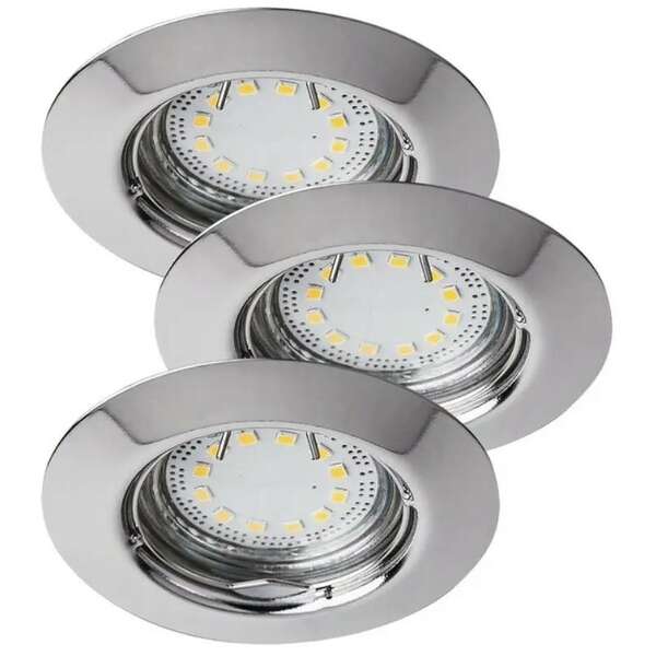 RABALUX Lite LED ugradni spot GU10 3x3W 3000K hrom