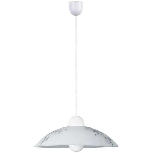 RABALUX Bloomy visilica D30 E27 60W, belo