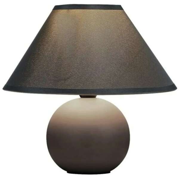 RABALUX Ariel, unutrašnja keramicka stona lampa, siva, E14 G45 1xMA