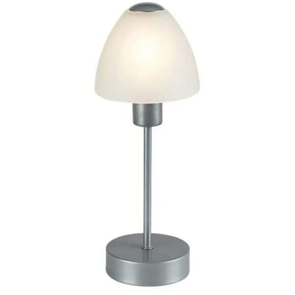 RABALUX Lydia, stona lampa, srebrna metalna