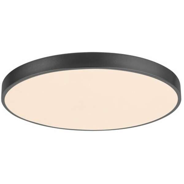 RABALUX Tesia, plafonjera,mat crna,LED 60W 60cm daljinski 3000-6000K