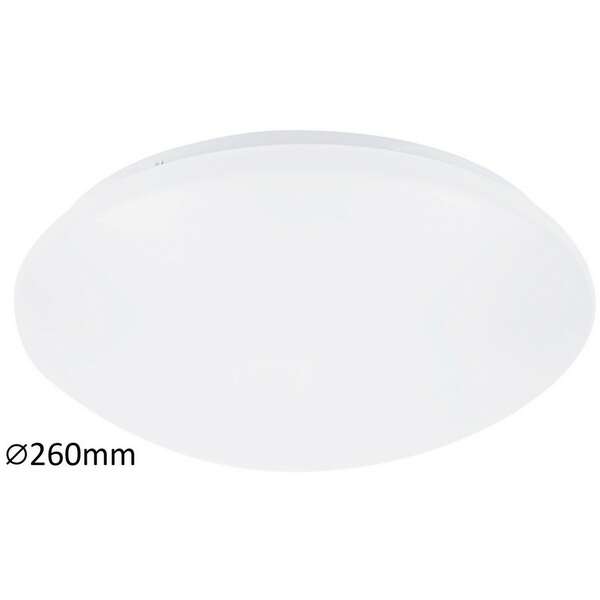 RABALUX Lucas plafonjera LED 12W 4000K 26cm bela IP20