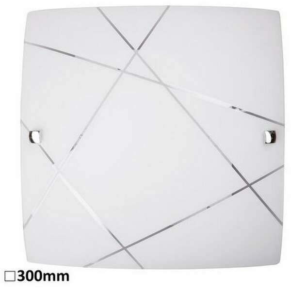 RABALUX Phaedra plafonjera 300x300 E27 60W belo