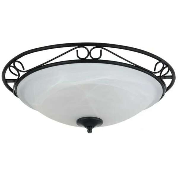 RABALUX Athen plafonjeraD47 E27 3x60W mat crno
