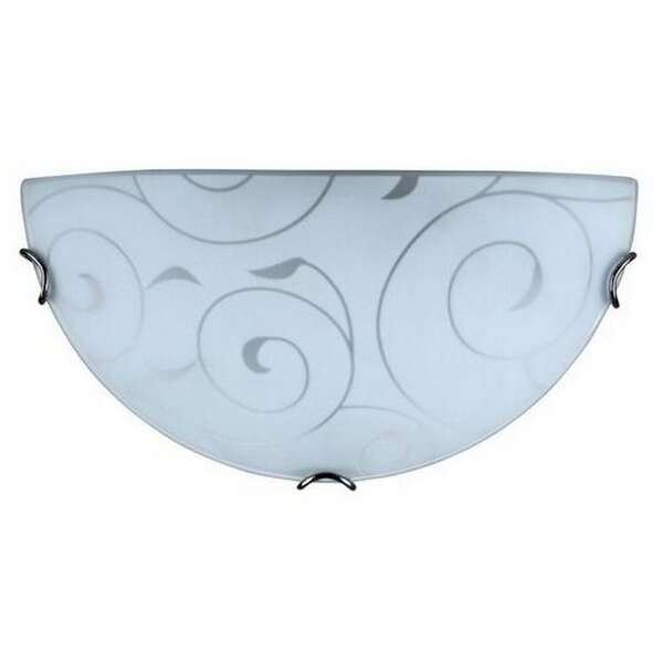 RABALUX Harmony lux zidna lampaD30 E27 60W hrom/belo