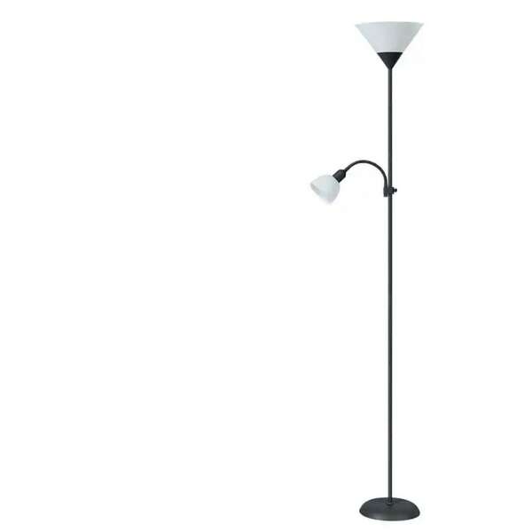 RABALUX Action podna lampa sa citacem E27+E14 crna/bela