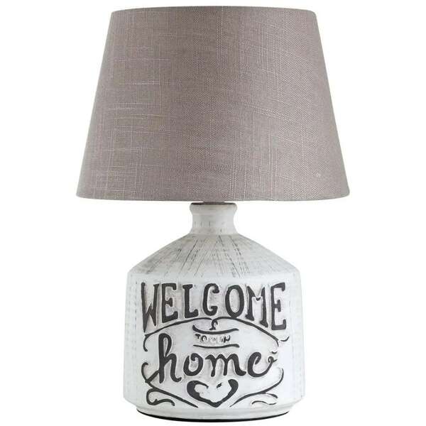 RABALUX Petra keramicka stona lampa E14 40W /belo