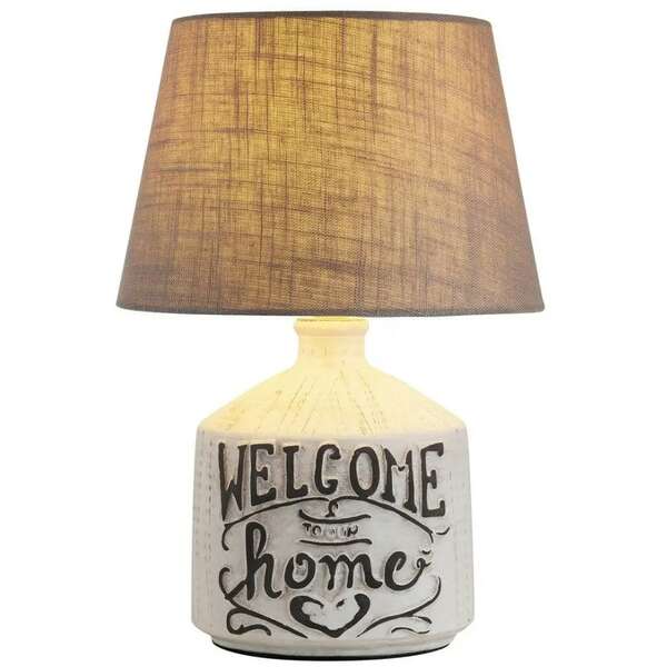 RABALUX Petra keramicka stona lampa E14 40W /belo