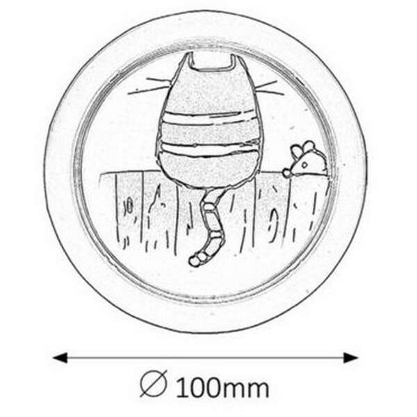 RABALUX Cathy lampa sa taster prekidacem LED 0,3W