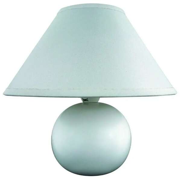RABALUX Ariel keramicka stona lampa E14 40W, belo